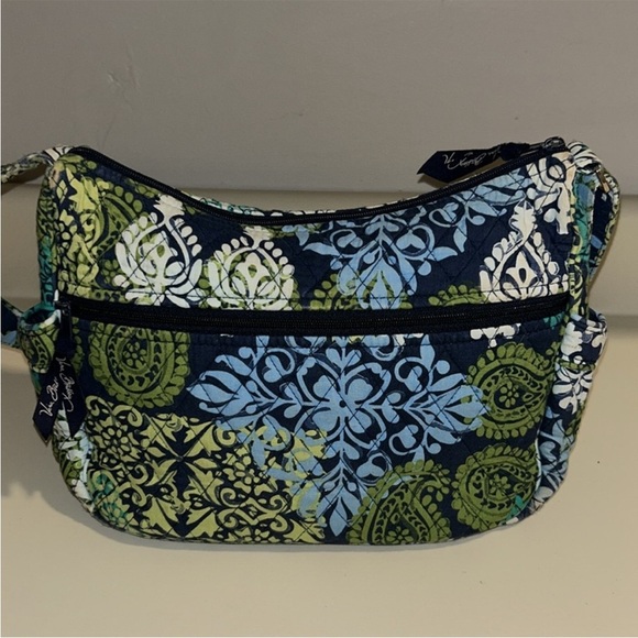 Vera Bradley Blue and Green Patterned Women's Bag - Picture 1 of 8